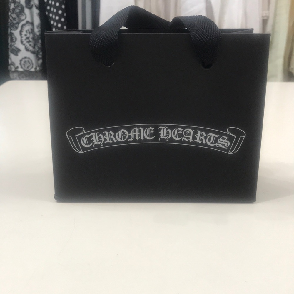 Chrome Hearts Black Gift Bag